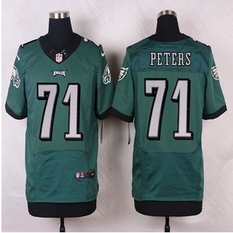 NEW Philadelphia Eagles #71 Jason Peters Midnight Green Team Color Men's Stitched NFL Elite jersey NEW Philadelphia Eagles #71 Jason Peters Midnight Green Team Color Men's Stitched NFL Elite jersey