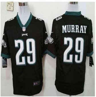 NEW Philadelphia Eagles #29 DeMarco Murray Black Alternate Men's Stitched NFL Game Jersey