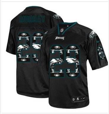 New Philadelphia Eagles #29 DeMarco Murray New Lights Out Black Men's Stitched NFL Elite jersey New Philadelphia Eagles #29 DeMarco Murray New Lights Out Black Men's Stitched NFL Elite jersey