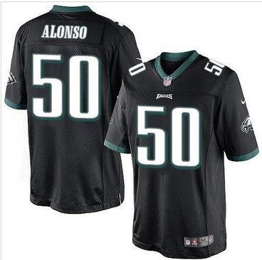 NEW Philadelphia Eagles #50 Kiko Alonso Black Alternate Men's Stitched NFL New Limited Jersey NEW Philadelphia Eagles #50 Kiko Alonso Black Alternate Men's Stitched NFL New Limited Jersey