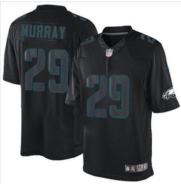 NEW Philadelphia Eagles #29 DeMarco Murray Black Men's Stitched NFL Impact Limited Jersey