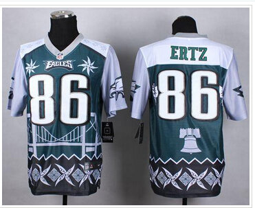 New Philadelphia Eagles #86 Zach Ertz Midnight Green NFL Elite Noble Fashion Jersey New Philadelphia Eagles #86 Zach Ertz Midnight Green NFL Elite Noble Fashion Jersey