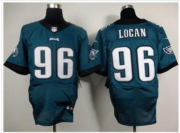 New Philadelphia Eagles #96 Bennie Logan Midnight Green Team Color NFL New Elite Jersey New Philadelphia Eagles #96 Bennie Logan Midnight Green Team Color NFL New Elite Jersey