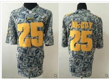NEW Philadelphia Eagles #25 LeSean McCoy Dollar Fashion NFL Elite Jersey NEW Philadelphia Eagles #25 LeSean McCoy Dollar Fashion NFL Elite Jersey