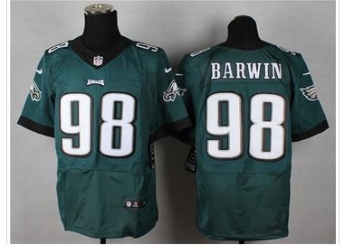 NEW Philadelphia Eagles #98 Connor Barwin Midnight Green Team Color NFL New Elite Jersey NEW Philadelphia Eagles #98 Connor Barwin Midnight Green Team Color NFL New Elite Jersey