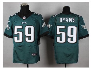 NEW Philadelphia Eagles #59 DeMeco Ryans Midnight Green Team Color NFL New Elite Jersey NEW Philadelphia Eagles #59 DeMeco Ryans Midnight Green Team Color NFL New Elite Jersey