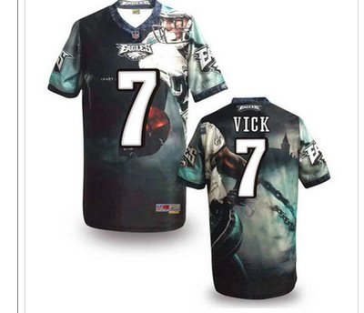 Philadelphia Eagles #7 VICK Men's Stitched NFL Elite Fanatical Version Jersey (3) Philadelphia Eagles #7 VICK Men's Stitched NFL Elite Fanatical Version Jersey (3)