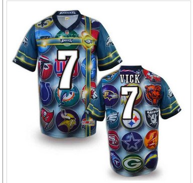Philadelphia Eagles #7 VICK Men's Stitched NFL Elite Fanatical Version Jersey (2) Philadelphia Eagles #7 VICK Men's Stitched NFL Elite Fanatical Version Jersey (2)