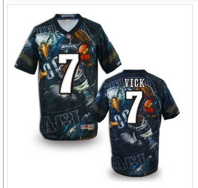 Philadelphia Eagles #7 VICK Men's Stitched NFL Elite Fanatical Version Jersey (1) Philadelphia Eagles #7 VICK Men's Stitched NFL Elite Fanatical Version Jersey (1)