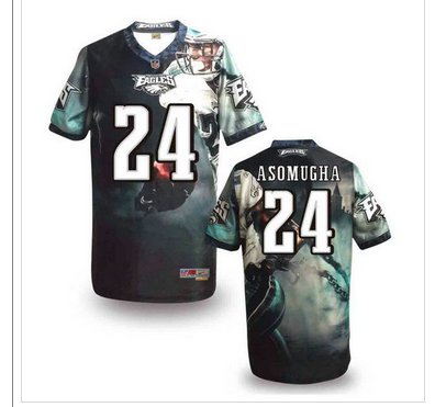 Philadelphia Eagles #24 ASOMUGHA Men's Stitched NFL Elite Fanatical Version Jersey (3) Philadelphia Eagles #24 ASOMUGHA Men's Stitched NFL Elite Fanatical Version Jersey (3)