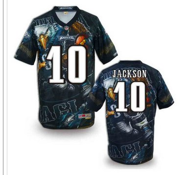 Philadelphia Eagles #10 JACKSON Men's Stitched NFL Elite Fanatical Version Jersey (1) Philadelphia Eagles #10 JACKSON Men's Stitched NFL Elite Fanatical Version Jersey (1)