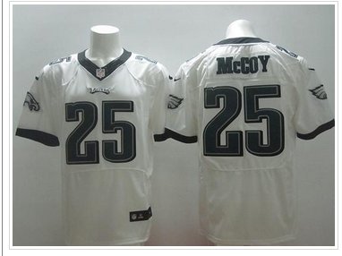 NEW Philadelphia Eagles #25 LeSean McCoy White NFL New Elite Jersey NEW Philadelphia Eagles #25 LeSean McCoy White NFL New Elite Jersey