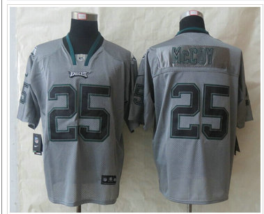 New Philadelphia Eagles #25 LeSean McCoy Lights Out Grey Elite Jerseys New Philadelphia Eagles #25 LeSean McCoy Lights Out Grey Elite Jerseys