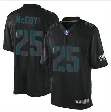 Philadelphia Eagles #25 LeSean McCoy Black NFL Impact Limited Jersey Philadelphia Eagles #25 LeSean McCoy Black NFL Impact Limited Jersey