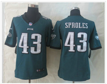 New Philadelphia Eagles #43 Darren Sproles Green Limited Jerseys New Philadelphia Eagles #43 Darren Sproles Green Limited Jerseys