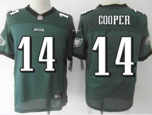 NEW Philadelphia Eagles #14 Riley Cooper Green NFL Elite Jerseys NEW Philadelphia Eagles #14 Riley Cooper Green NFL Elite Jerseys