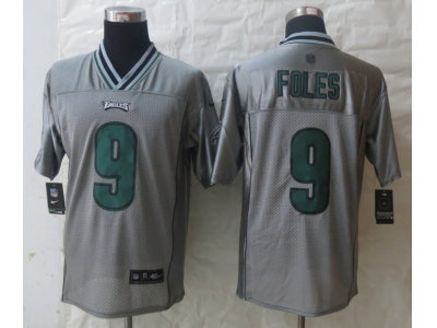 NEW Philadelphia Eagles #9 Foles Grey Jerseys(Vapor Elite) NEW Philadelphia Eagles #9 Foles Grey Jerseys(Vapor Elite)