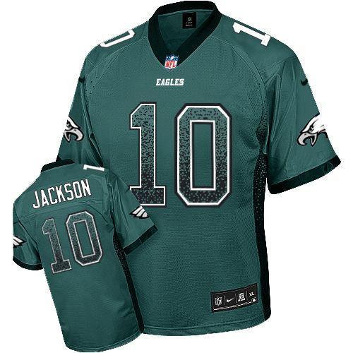 NEW Philadelphia Eagles #10 DeSean Jackson Midnight Green Stitched NFL Elite Drift Fashion Jerseys NEW Philadelphia Eagles #10 DeSean Jackson Midnight Green Stitched NFL Elite Drift Fashion Jerseys