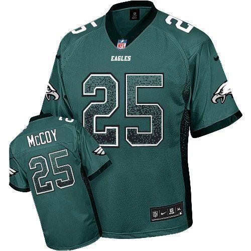 NEW Philadelphia Eagles #25 LeSean McCoy Midnight Green Stitched NFL Elite Drift Fashion Jerseys NEW Philadelphia Eagles #25 LeSean McCoy Midnight Green Stitched NFL Elite Drift Fashion Jerseys