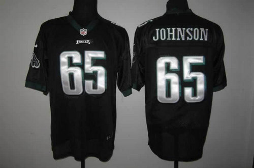 NEW NFL Philadelphia Eagles 65 Lane Johnson Black Jerseys(Elite) NEW NFL Philadelphia Eagles 65 Lane Johnson Black Jerseys(Elite)