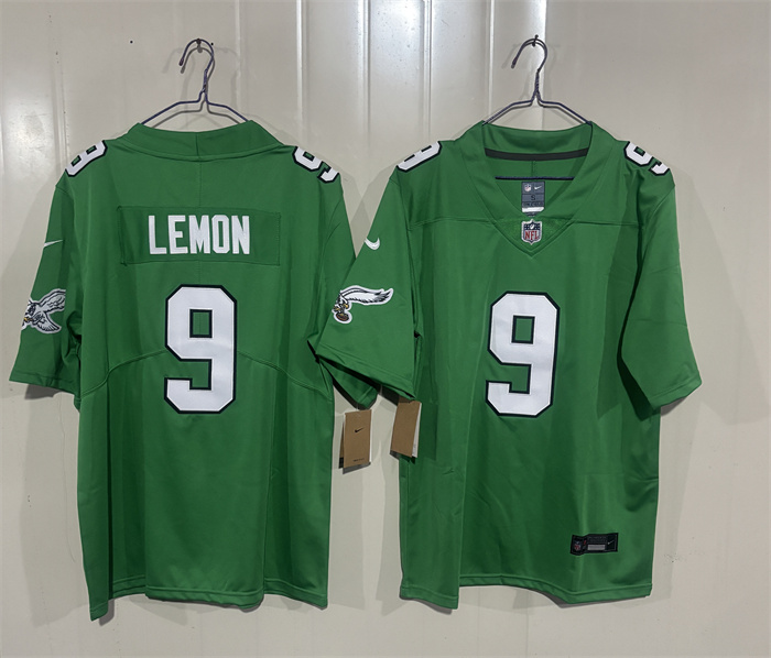 Men's Philadelphia Eagles #9 Makai Lemon Kelly Green 2026 Draft Vapor Untouchable Limited Throwback Stitched Football Jersey Men's Philadelphia Eagles #9 Makai Lemon Kelly Green 2026 Draft Vapor Untouchable Limited Throwback Stitched Football Jersey