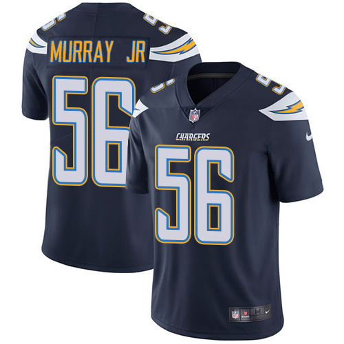 Nike Chargers #56 Kenneth Murray Jr Navy Blue Team Color Men's Stitched NFL Vapor Untouchable Limited Jersey Nike Chargers #56 Kenneth Murray Jr Navy Blue Team Color Men's Stitched NFL Vapor Untouchable Limited Jersey