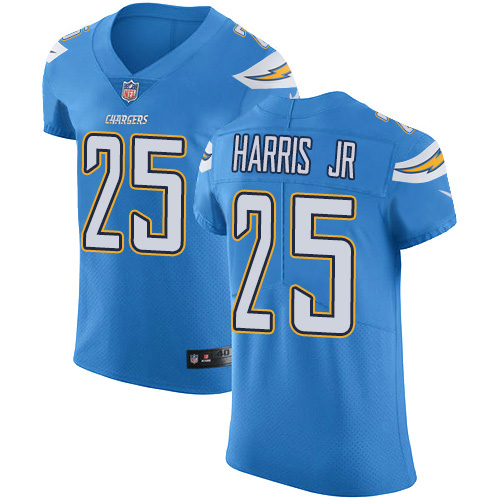 Nike Chargers #25 Chris Harris Jr Electric Blue Alternate Men's Stitched NFL New Elite Jersey Nike Chargers #25 Chris Harris Jr Electric Blue Alternate Men's Stitched NFL New Elite Jersey