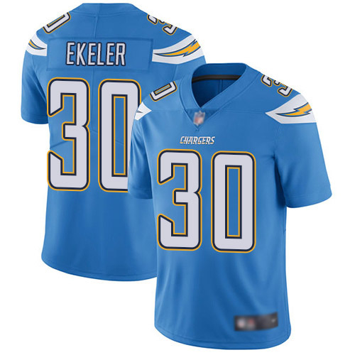 Chargers #30 Austin Ekeler Electric Blue Alternate Men's Stitched Football Vapor Untouchable Limited Jersey Chargers #30 Austin Ekeler Electric Blue Alternate Men's Stitched Football Vapor Untouchable Limited Jersey
