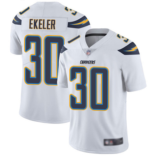 Chargers #30 Austin Ekeler White Men's Stitched Football Vapor Untouchable Limited Jersey Chargers #30 Austin Ekeler White Men's Stitched Football Vapor Untouchable Limited Jersey