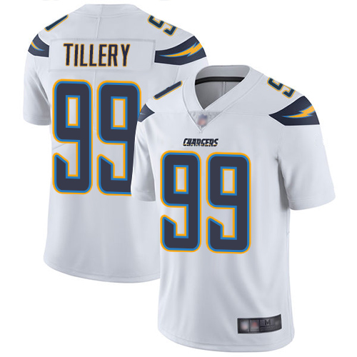Chargers #99 Jerry Tillery White Men's Stitched Football Vapor Untouchable Limited Jersey Chargers #99 Jerry Tillery White Men's Stitched Football Vapor Untouchable Limited Jersey