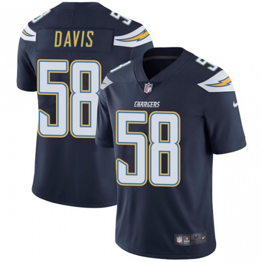 Nike Chargers 58 Thomas Davis Navy Vapor Untouchable Limited Jesrey Nike Chargers 58 Thomas Davis Navy Vapor Untouchable Limited Jesrey