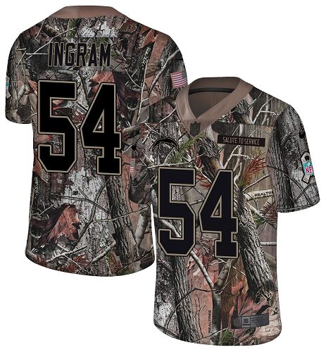 Nike Chargers #54 Melvin Ingram Camo Men's Stitched NFL Limited Rush Realtree Jersey Nike Chargers #54 Melvin Ingram Camo Men's Stitched NFL Limited Rush Realtree Jersey
