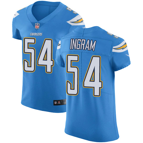 Nike Chargers #54 Melvin Ingram Electric Blue Alternate Men's Stitched NFL Vapor Untouchable Elite Jersey Nike Chargers #54 Melvin Ingram Electric Blue Alternate Men's Stitched NFL Vapor Untouchable Elite Jersey