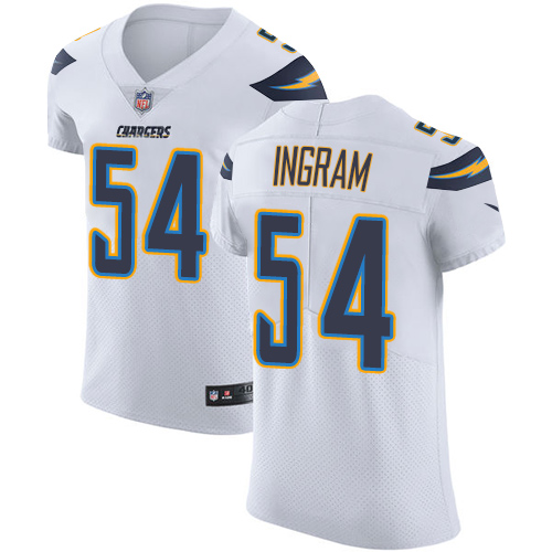 Nike Chargers #54 Melvin Ingram White Men's Stitched NFL Vapor Untouchable Elite Jersey Nike Chargers #54 Melvin Ingram White Men's Stitched NFL Vapor Untouchable Elite Jersey