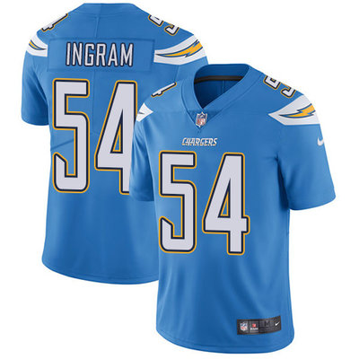 Nike Chargers #54 Melvin Ingram Electric Blue Alternate Men's Stitched NFL Vapor Untouchable Limited Jersey Nike Chargers #54 Melvin Ingram Electric Blue Alternate Men's Stitched NFL Vapor Untouchable Limited Jersey