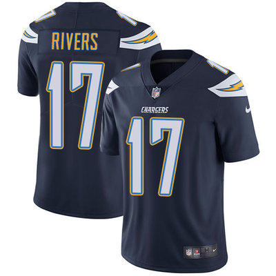 Nike Chargers #17 Philip Rivers Navy Blue Team Color Men's Stitched NFL Vapor Untouchable Limited Jersey Nike Chargers #17 Philip Rivers Navy Blue Team Color Men's Stitched NFL Vapor Untouchable Limited Jersey