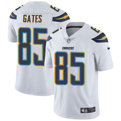 Nike Chargers #85 Antonio Gates White Men's Stitched NFL Vapor Untouchable Limited Jersey Nike Chargers #85 Antonio Gates White Men's Stitched NFL Vapor Untouchable Limited Jersey