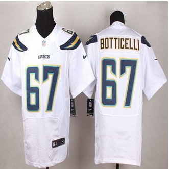 NEW San Diego Chargers #67 Cameron Botticelli White Men's Stitched NFL New Elite Jersey NEW San Diego Chargers #67 Cameron Botticelli White Men's Stitched NFL New Elite Jersey