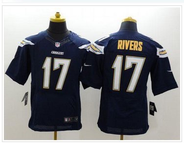 New San Diego Chargers #17 Philip Rivers Navy Blue Team Color NFL New Elite Jersey New San Diego Chargers #17 Philip Rivers Navy Blue Team Color NFL New Elite Jersey