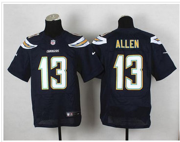 NEW San Diego Chargers #13 Keenan Allen Navy Blue Team Color NFL New Elite Jersey