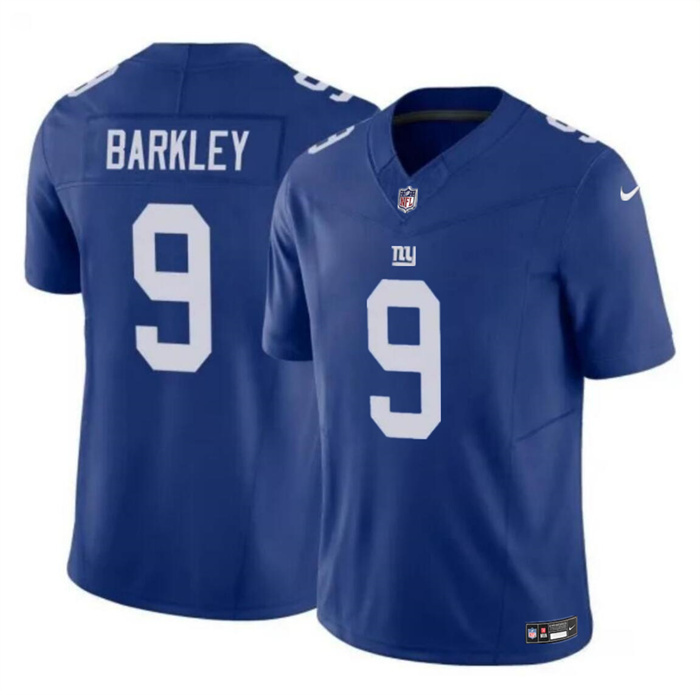 Men's New York Giants #9 Matt Barkley Blue 2023 F.U.S.E. Vapor Untouchable Limited Stitched Jersey Men's New York Giants #9 Matt Barkley Blue 2023 F.U.S.E. Vapor Untouchable Limited Stitched Jersey
