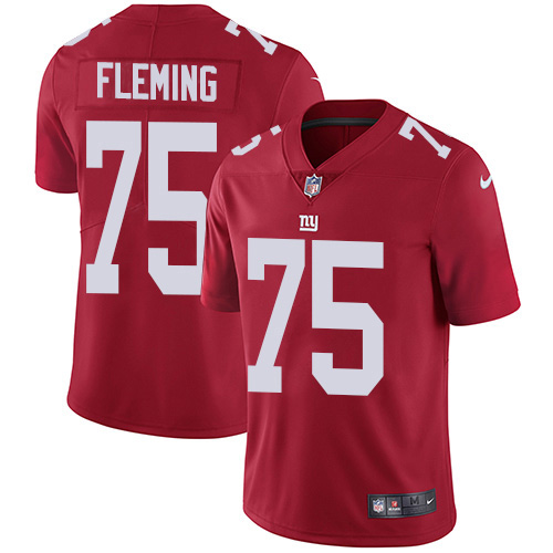 Nike Giants #75 Cameron Fleming Red Alternate Men's Stitched NFL Vapor Untouchable Limited Jersey Nike Giants #75 Cameron Fleming Red Alternate Men's Stitched NFL Vapor Untouchable Limited Jersey