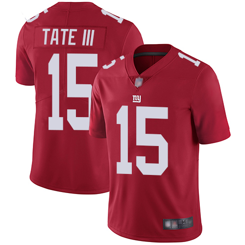 Giants #15 Golden Tate III Red Alternate Men's Stitched Football Vapor Untouchable Limited Jersey Giants #15 Golden Tate III Red Alternate Men's Stitched Football Vapor Untouchable Limited Jersey