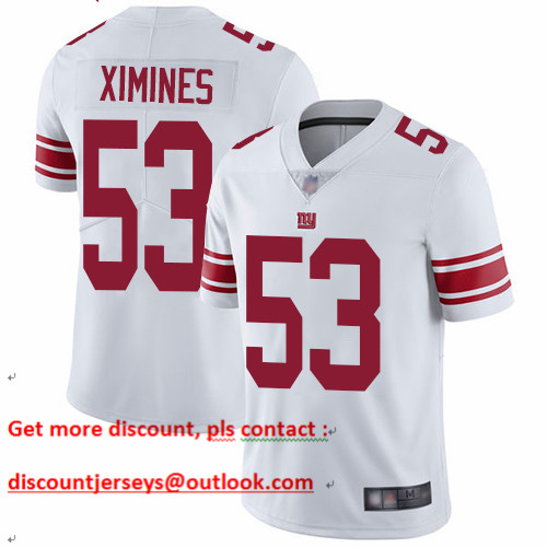 Giants #53 Oshane Ximines White Men's Stitched Football Vapor Untouchable Limited Jersey Giants #53 Oshane Ximines White Men's Stitched Football Vapor Untouchable Limited Jersey