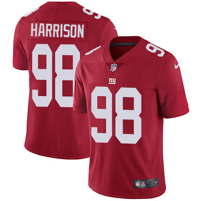Nike Giants #98 Damon Harrison Red Alternate Men's Stitched NFL Vapor Untouchable Limited Jersey Nike Giants #98 Damon Harrison Red Alternate Men's Stitched NFL Vapor Untouchable Limited Jersey