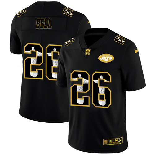 New York Jets #26 Le'Veon Bell Men's Nike Carbon Black Vapor Cristo Redentor Limited NFL Jersey New York Jets #26 Le'Veon Bell Men's Nike Carbon Black Vapor Cristo Redentor Limited NFL Jersey