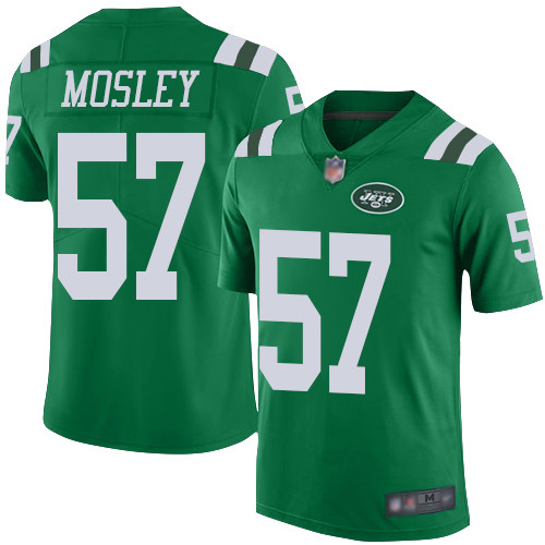 Jets #57 C.J. Mosley Green Men's Stitched Football Limited Rush Jersey Jets #57 C.J. Mosley Green Men's Stitched Football Limited Rush Jersey