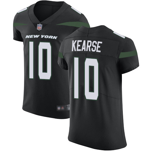 Jets #10 Jermaine Kearse Black Alternate Men's Stitched Football Vapor Untouchable Elite Jersey Jets #10 Jermaine Kearse Black Alternate Men's Stitched Football Vapor Untouchable Elite Jersey