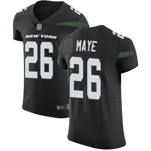 Jets #26 Marcus Maye Black Alternate Men's Stitched Football Vapor Untouchable Elite Jersey Jets #26 Marcus Maye Black Alternate Men's Stitched Football Vapor Untouchable Elite Jersey
