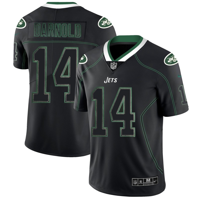 Nike Jets 14 Sam Darnold Black Shadow Legend Limited Jersey Nike Jets 14 Sam Darnold Black Shadow Legend Limited Jersey